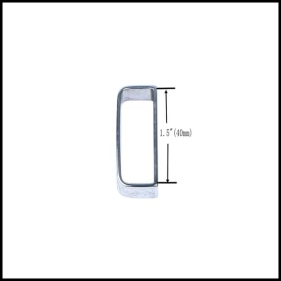 Stainless Steel Belt Loop Keeper for 1.5\
